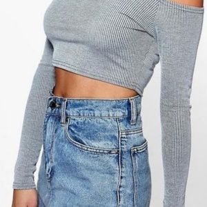 off the shoulders top